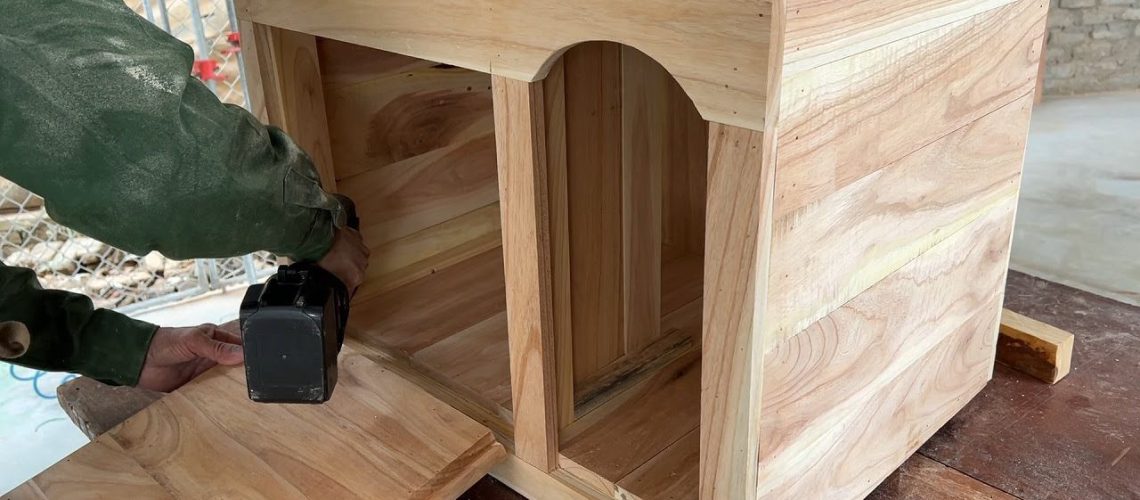 10 Free DIY Dog House Plans Anyone Can Build-WildCreaturey