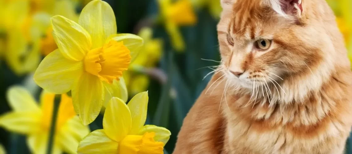 Daffodils: Pretty but Poisonous for Cats