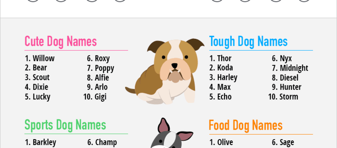 These Are the  Best Dog Names of 2023-WildCreaturey